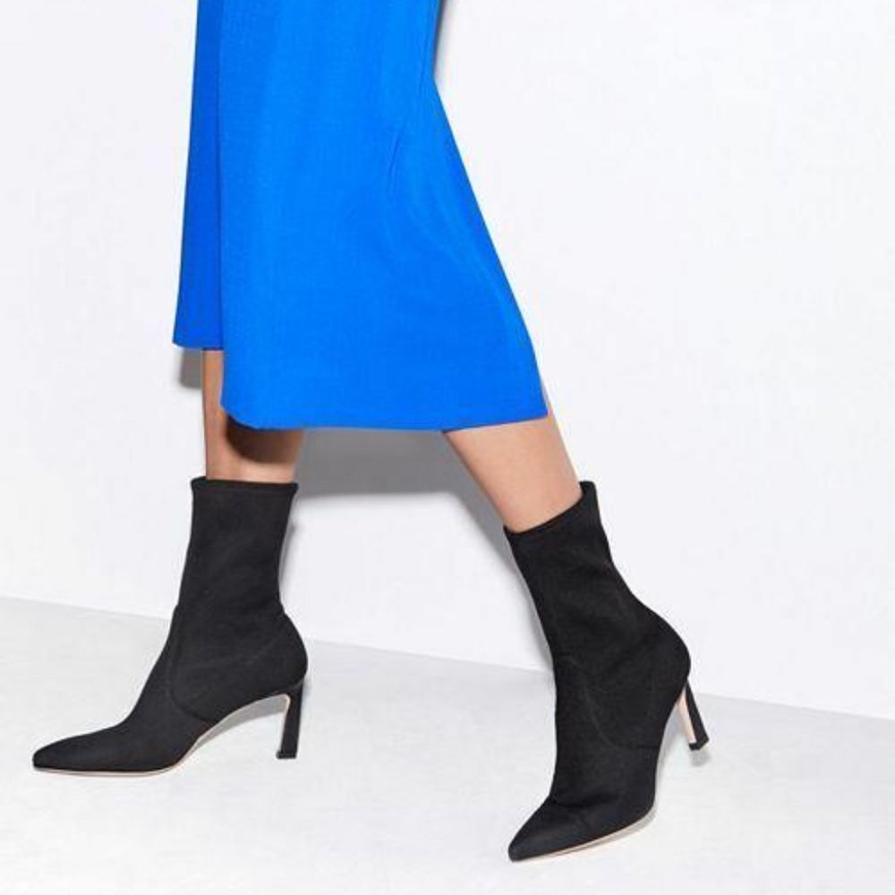 Stuart Weitzman β¨ NWT Rapture Boot | Black - Picture 2 of 14